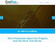 Tablet Screenshot of cueblue.com